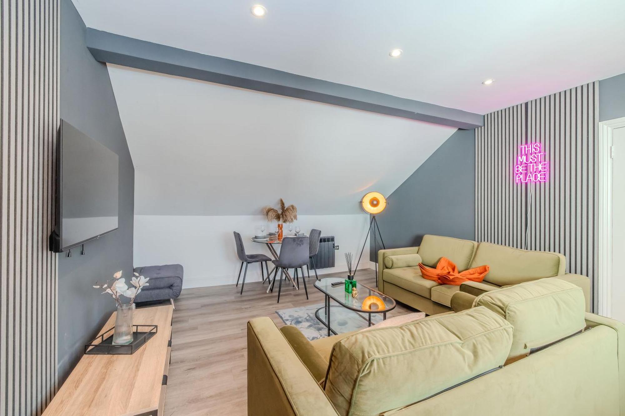 Luxe City Living L 2-Bedroom Flat With Free Parking Brighton Eksteriør bilde