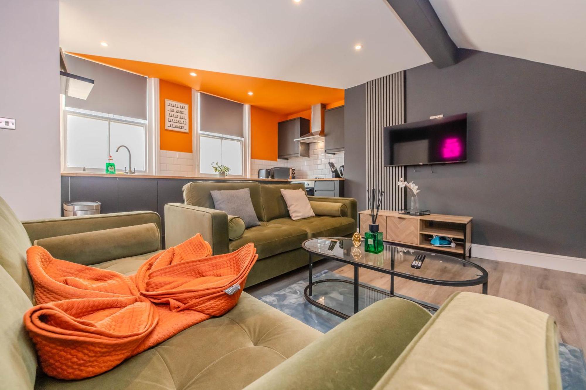 Luxe City Living L 2-Bedroom Flat With Free Parking Brighton Eksteriør bilde