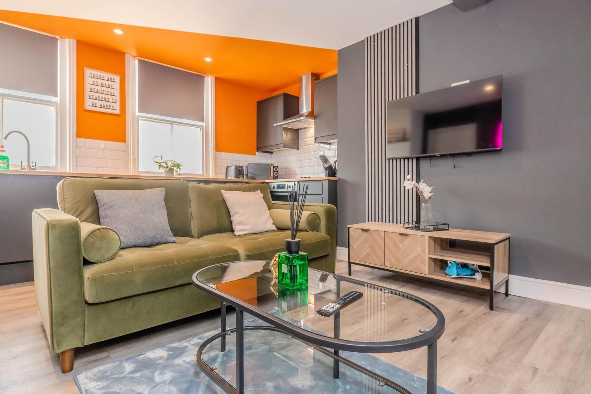 Luxe City Living L 2-Bedroom Flat With Free Parking Brighton Eksteriør bilde