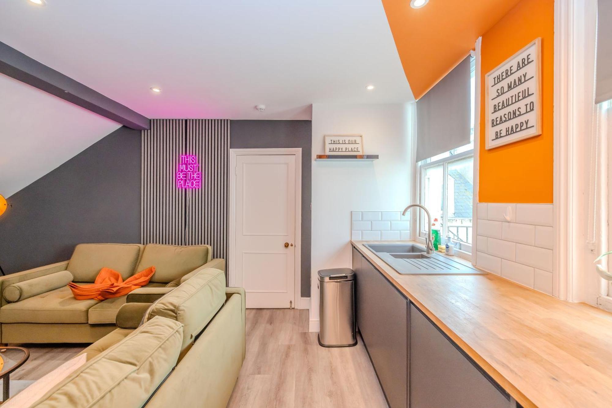 Luxe City Living L 2-Bedroom Flat With Free Parking Brighton Eksteriør bilde